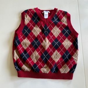 Janie and Jack Sweater Vest Like New!